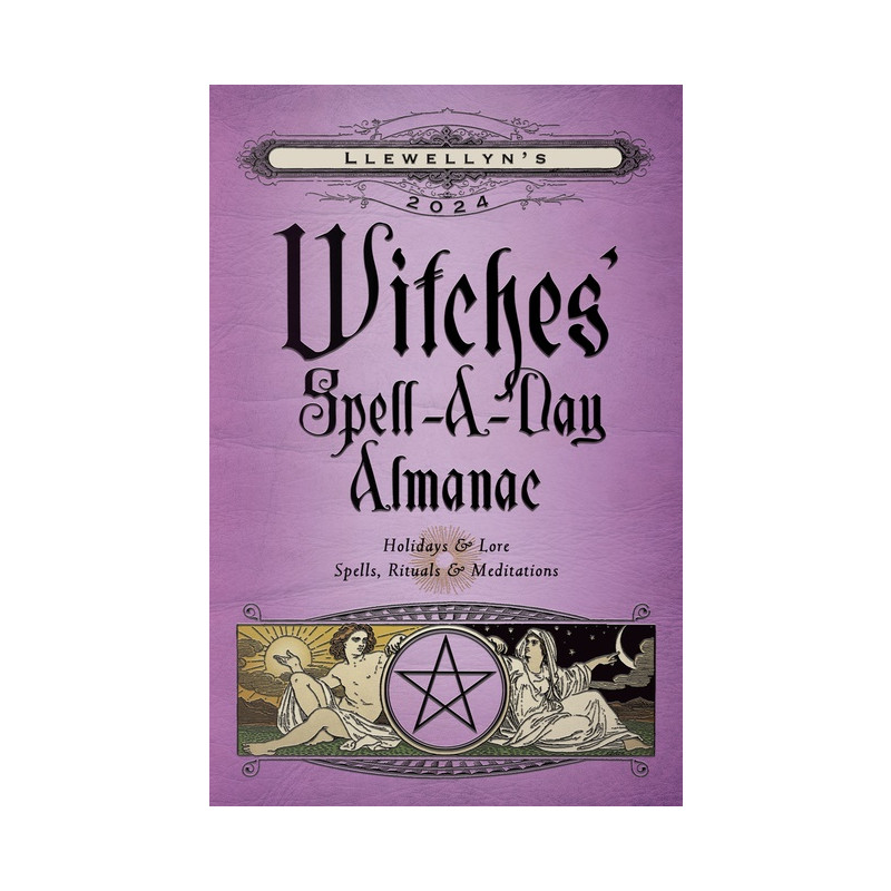 Produktbild för Llewellyn's 2024 Witches' Spell-A-Day Almanac
