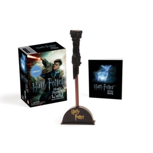 Running Press Harry potter wizards wand with sticker book - lights up! (pocket, eng)