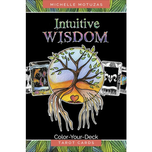 Michelle Motuzas Intuitive Wisdom : Color-Your-Deck Tarot Cards (häftad, eng)