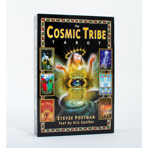 Postman Stevee & Ganther E Cosmic Tribe Tarot (Book With 90 B&W Illustrations; 80 Card,