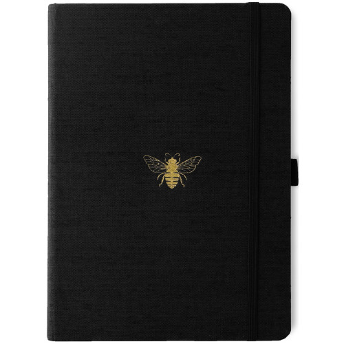 Dingbats*Notebooks LTD Dingbats* Pro B5 Lined - Black Bee Notebook