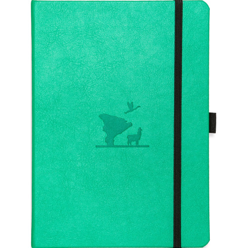Dingbats* Notebooks Dingbats* Earth A5+ Dotted - Emerald Eduardo Avaroa Notebook