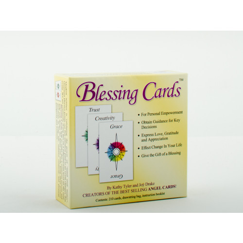 No Specific Author Blessing Cards: Communicate Your Love, Gratitude And Caring (210 Cards; Comes With Organdy Drawstrin