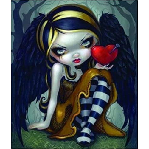 Jasmine Becket-Griffith Heart Of Nails Mouse Mat