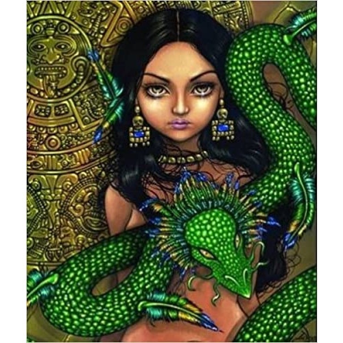 Jasmine Becket-Griffith Priestess Of Quetzalcoatl Mouse Mat