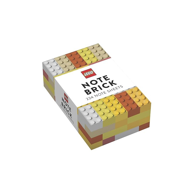 Produktbild för Lego Note Brick (Yellow-Orange)