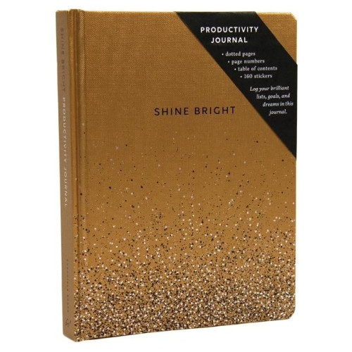 Chronicle Books Shine Bright Productivity Journal, Gold (häftad, eng)