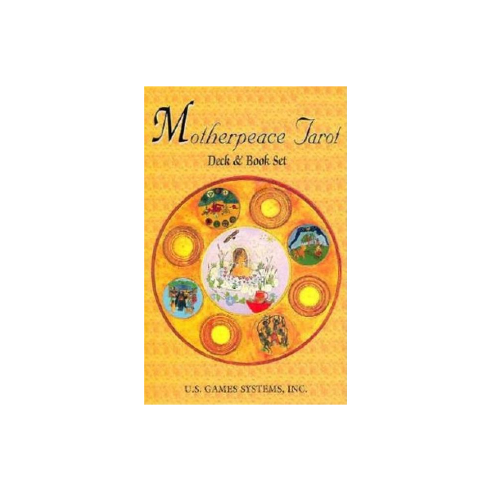 Produktbild för Motherpeace Tarot Set (Mini Deck And Book: Motherpeace Tarot