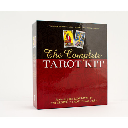 US Games Complete Tarot Kit (Rider Deck, Thoth Deck, Book, Journal, Spread Sheet, Chart, Carrying Case)