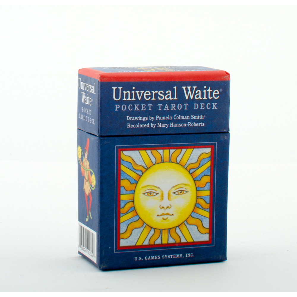 Produktbild för Pocket Universal Waite Tarot Deck (2-1/4"" X 3-1/2""; Includ (häftad, eng)