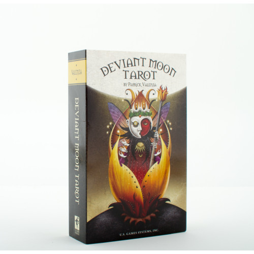 Patrick Valenza Deviant Moon Tarot: Premier Edition (78-Card Deck & Custom Spread Sheet)