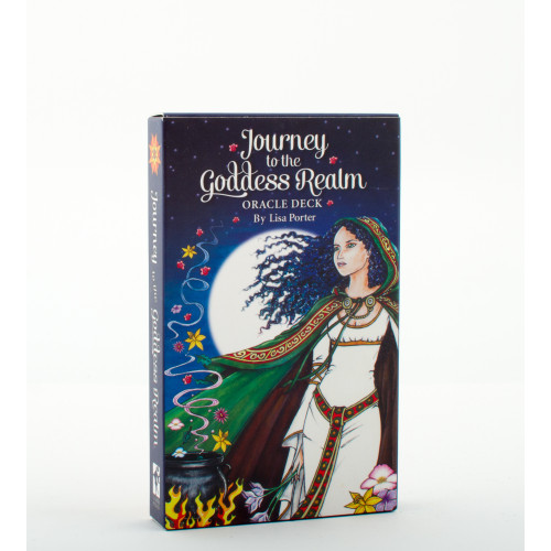 Lisa Porter JOURNEY TO THE GODDESS REALM ORACLE DECK (39-card deck & 48-page guidebook)