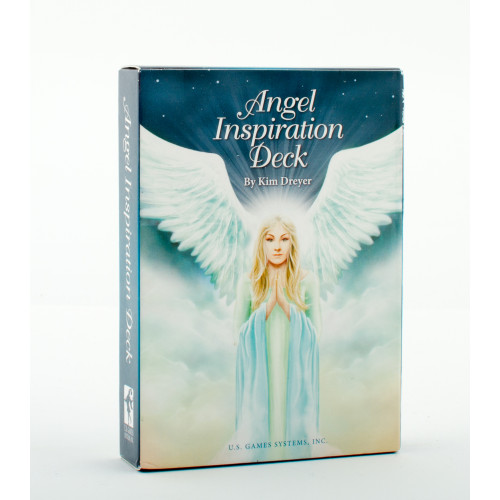 Kim Dreyer Angel Inspiration Deck (44-Card Deck & 60-page Guidebook)