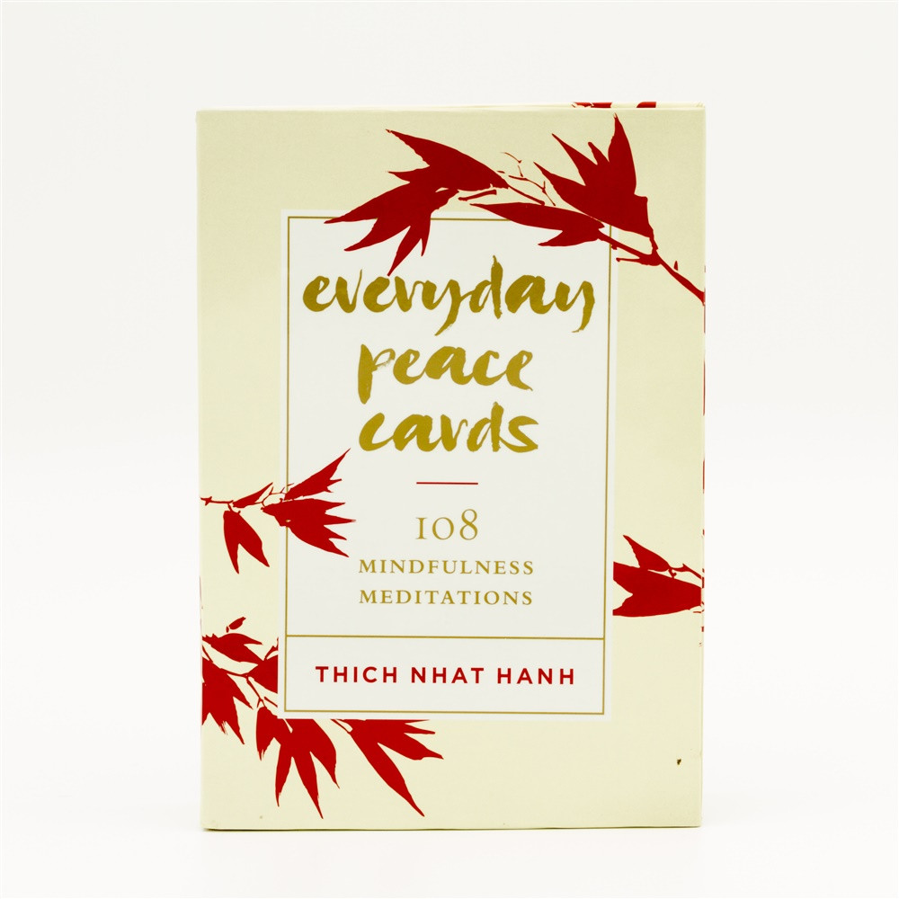 Produktbild för Everyday Peace Cards: 108 Mindfulness Meditations
