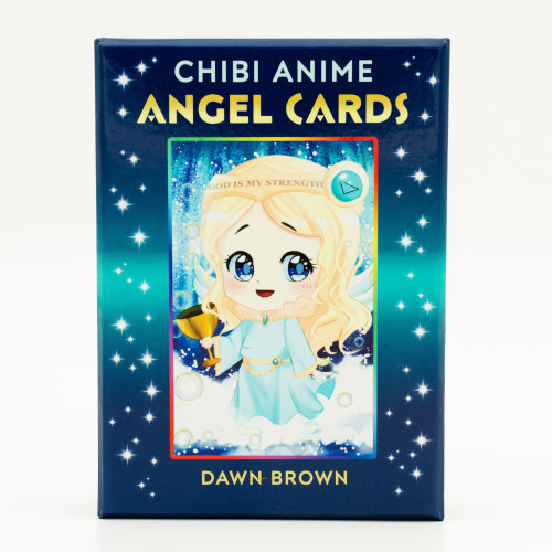 Dawn Brown Chibi Anime Angel Cards