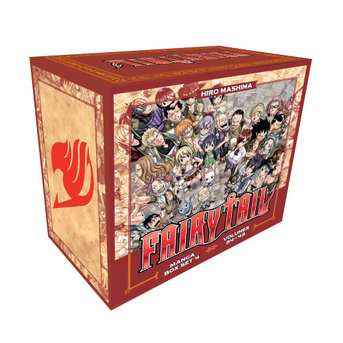 Hiro Mashima FAIRY TAIL Manga Box Set 4 (häftad, eng)