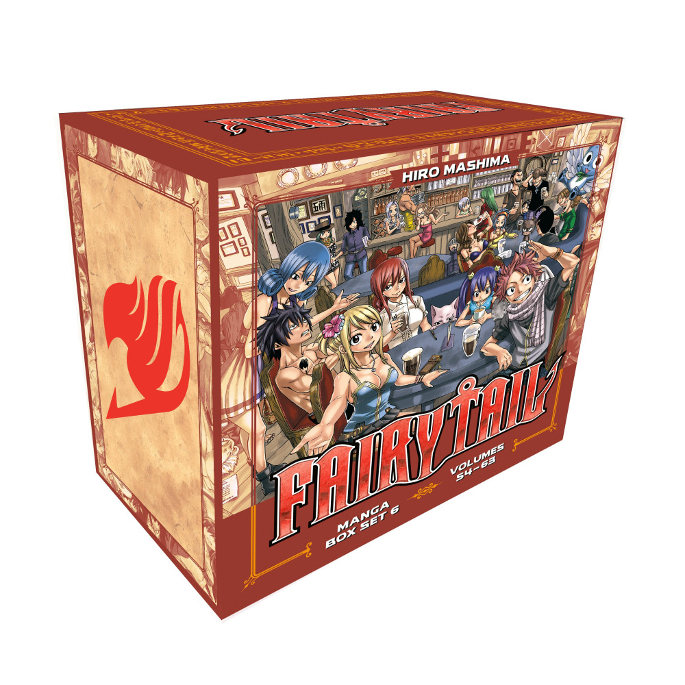 Produktbild för FAIRY TAIL Manga Box Set 6 (häftad, eng)
