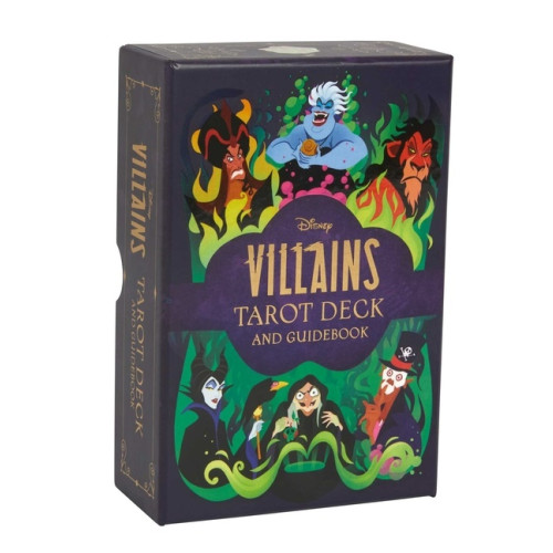 Minerva Siegel Ellie Goldwine Disney Villains Tarot Deck and Guidebook