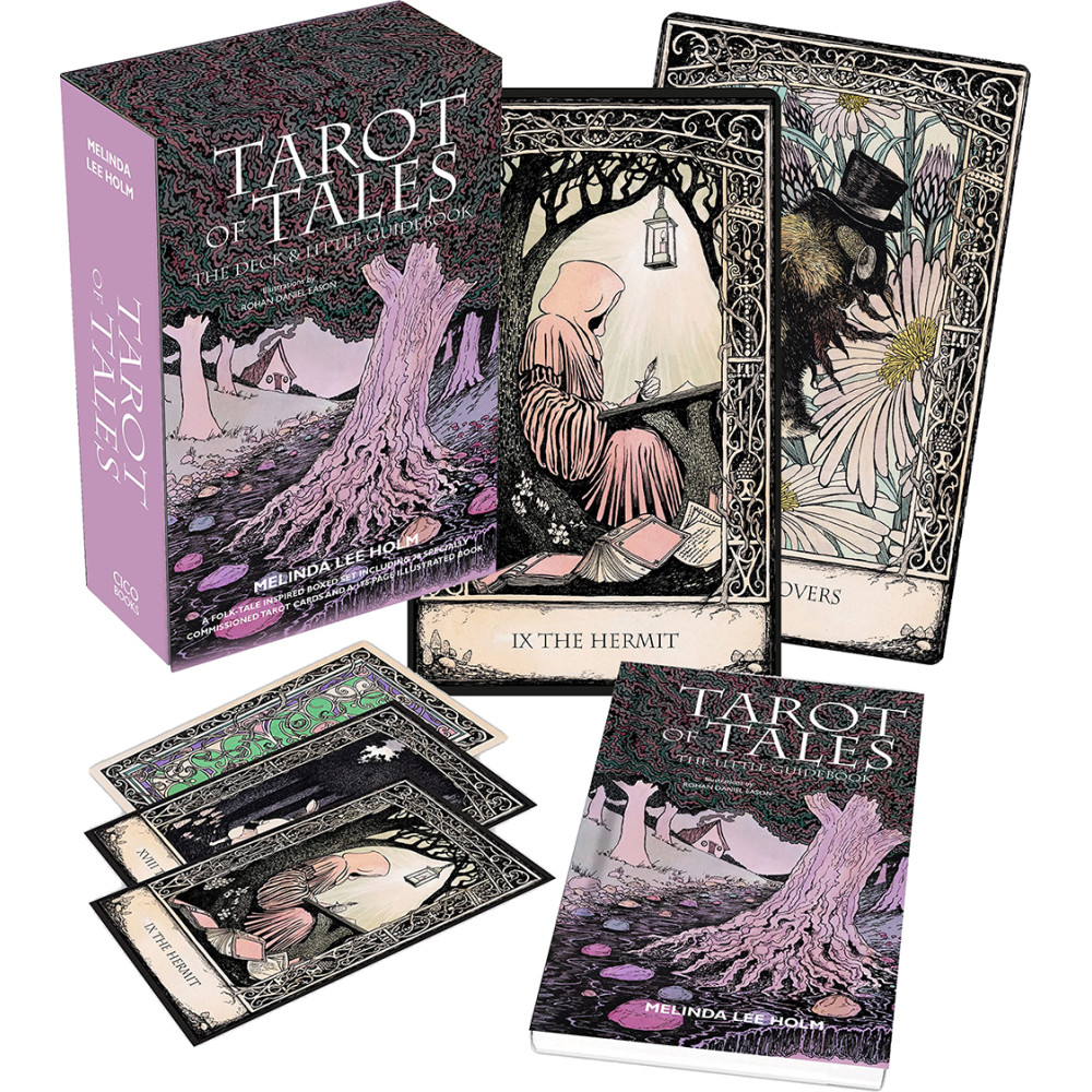 Produktbild för The Tarot of Tales a folk-tale inspired boxed set including a full deck of 78 specially commissioned tarot ca