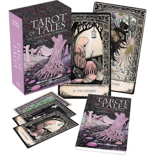 Melinda Lee Holm The Tarot of Tales a folk-tale inspired boxed set including a full deck of 78 specially commissioned tarot ca