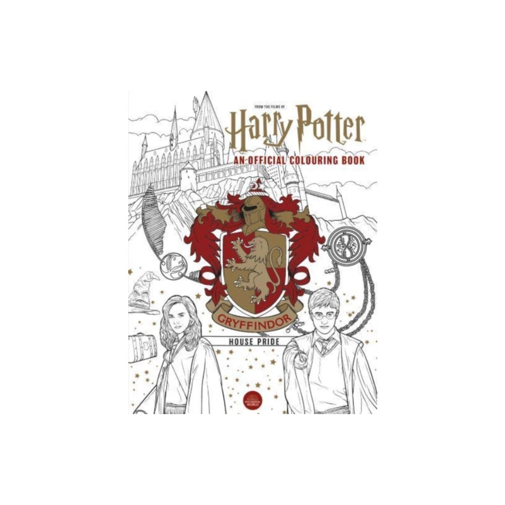 Produktbild för Harry Potter: Gryffindor House Pride - The Official Colouring Book (häftad, eng)