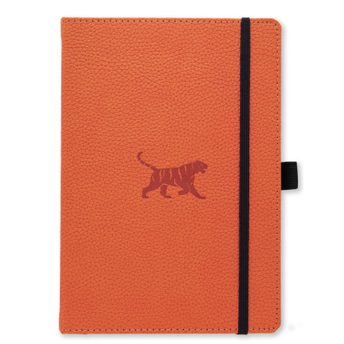 Notebooks Dingbats* Dingbats* Wildlife A5+ Dotted - Orange Tiger Notebook