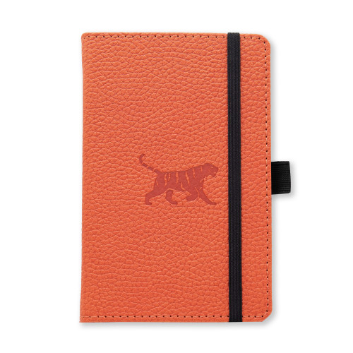 Dingbats* Notebooks Dingbats* Wildlife A6 Pocket Dotted - Orange Tiger Notebook