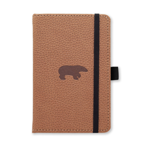 Dingbats* Notebooks Dingbats* Wildlife A6 Pocket Lined - Brown Bear Notebook