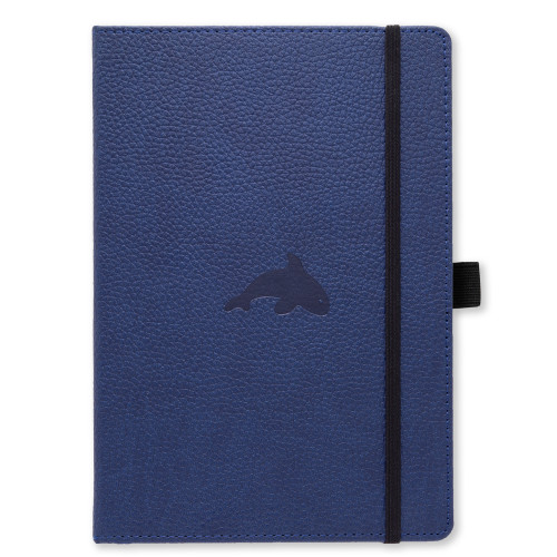 Dingbats* Notebooks Dingbats* Wildlife A5+ Graph - Blue Whale Notebook