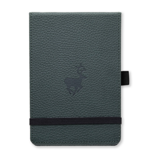 Dingbats* Notebooks Dingbats* Wildlife A6+ Reporter Dotted - Green Deer Notebook