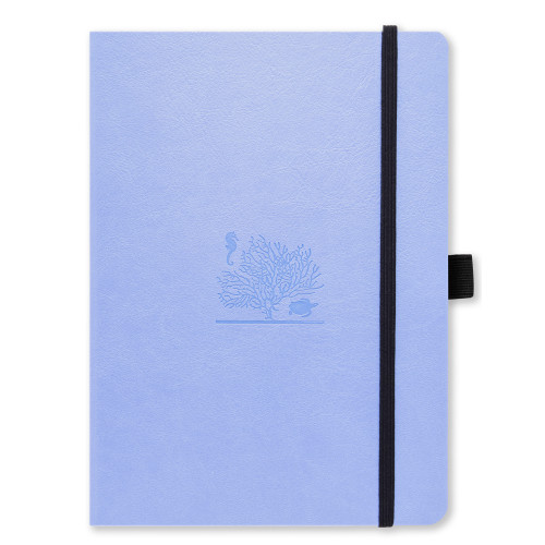 Notebooks Dingbats* Dingbats* Earth A5+ Dotted - Sky Blue Great Barrier Reef Notebook