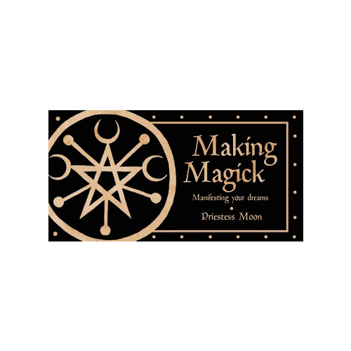 Priestess Moon Making Magick - Mini Inspirational Cards