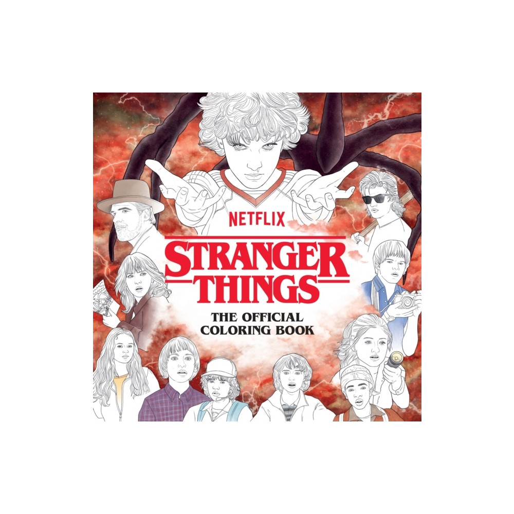 Produktbild för Stranger Things: The Official Coloring Book (häftad, eng)