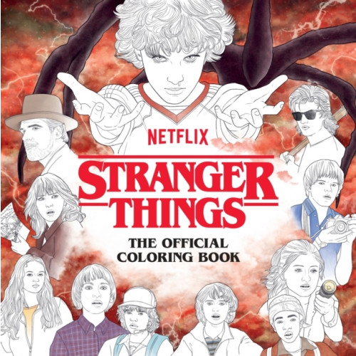 Netflix Stranger Things: The Official Coloring Book (häftad, eng)