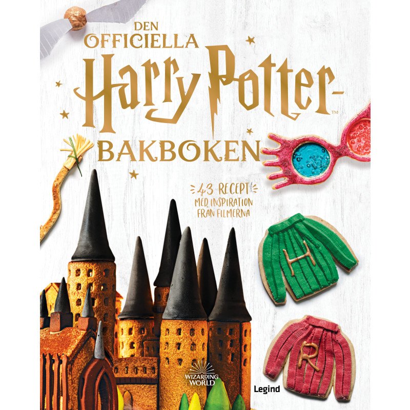 Produktbild för Den officiella Harry Potter-bakboken (inbunden)