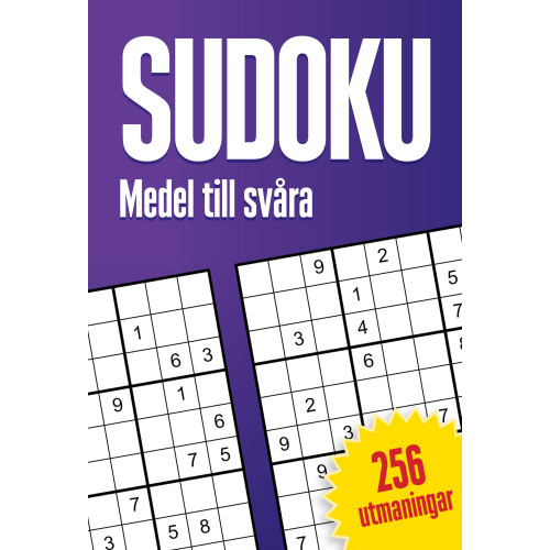 Legind A/S Sudoku : 256 sudokun, medel till svåra (häftad)