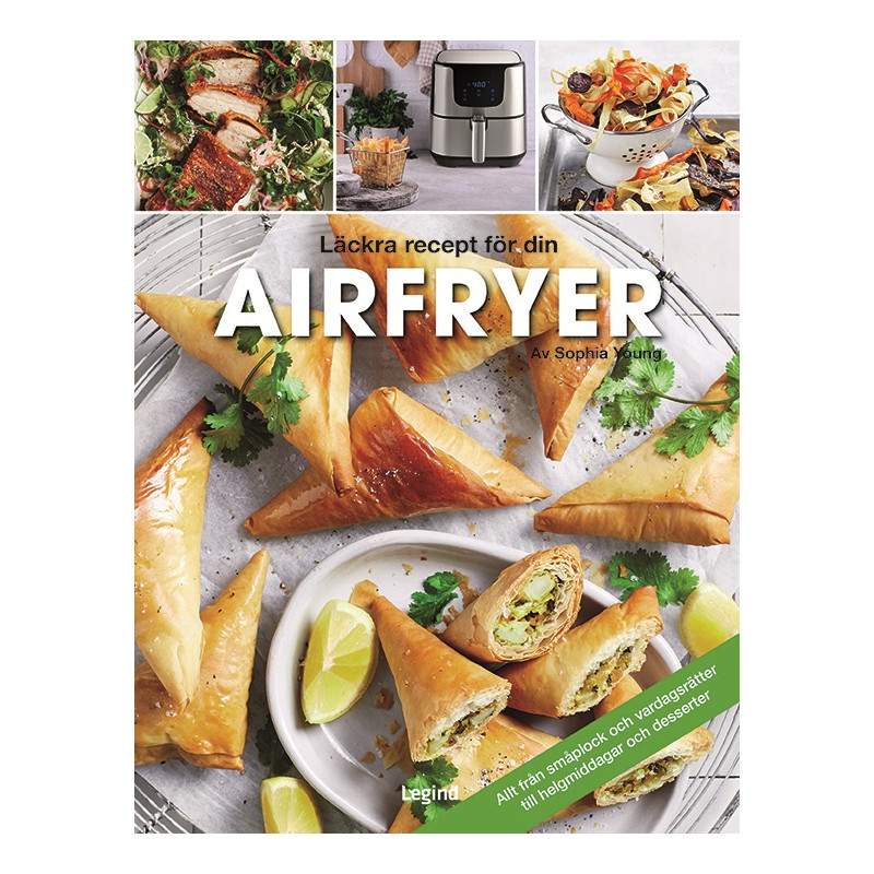Produktbild för Airfryer : läckra recept för din airfryer (inbunden)