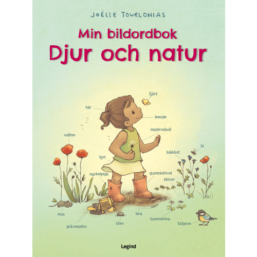 Joëlle Tourlonias Min bildordbok : djur och natur (bok, board book)