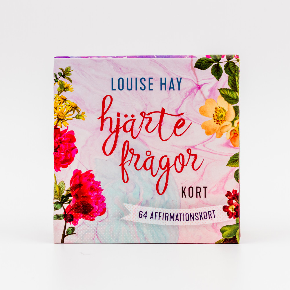 Produktbild för Hjärtefrågor: 64 affirmationskort