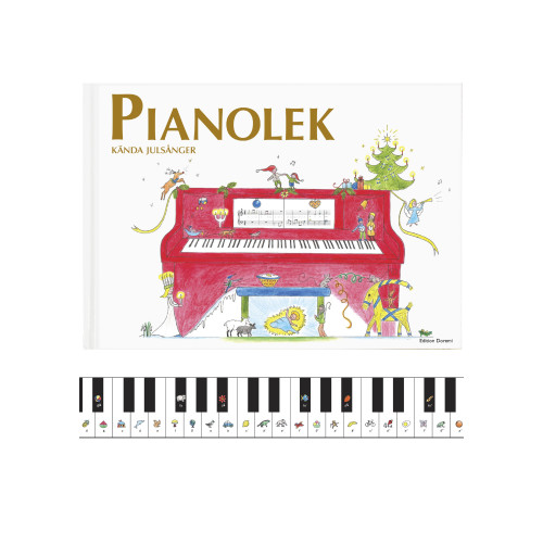 Pianolek : kända julsånger (inbunden)