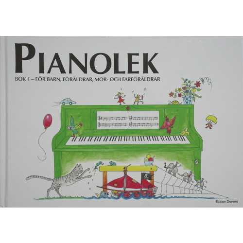Pernille Holm Kofod Pianolek : för barn, föräldrar, mor- och farföräldrar. Bok 1 (inbunden)