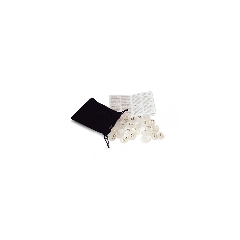 Produktbild för Hyaline Quartz Runes