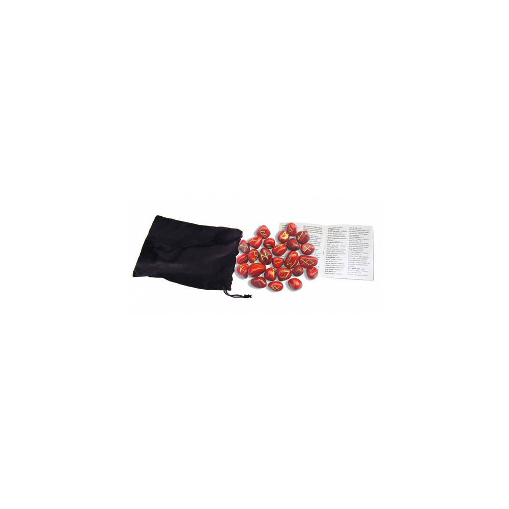 Produktbild för Red Jasper Runes