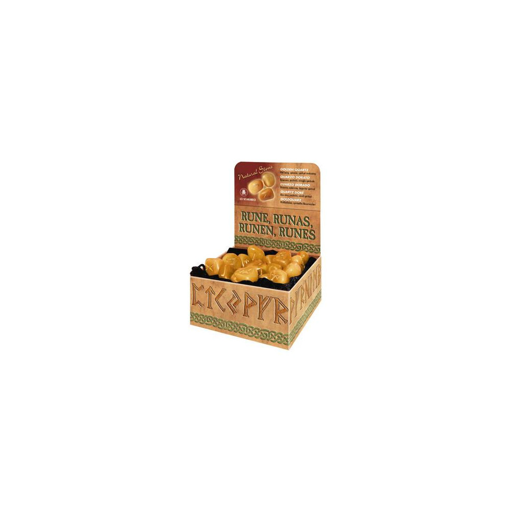 Produktbild för Golden Quartz Runes (inbunden, eng)