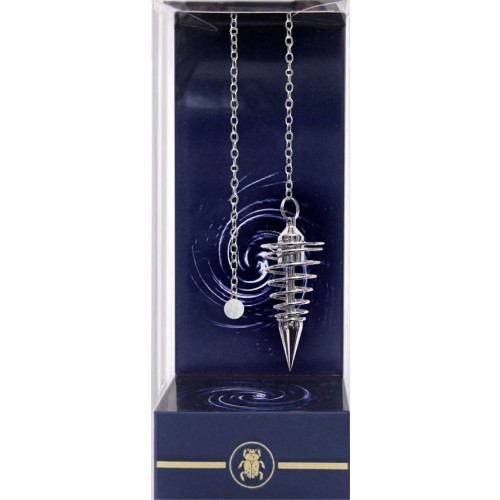 Lo Scarabeo Deluxe Silver Spiral Pendulum