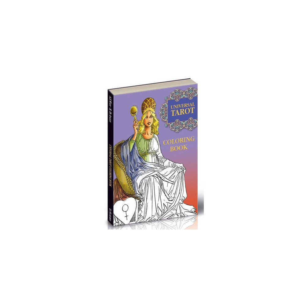 Produktbild för Universal Tarot Coloring Book (häftad, eng)