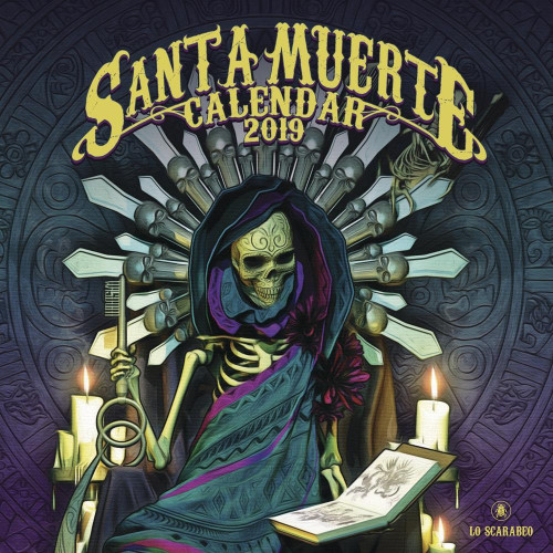 Listrani Fabio Santa Muerte Calendar 2019
