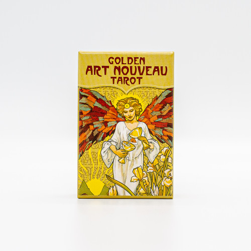 Lo Scarabeo Golden Art Nouveau Tarot Mini (new edition - gold printing ink)