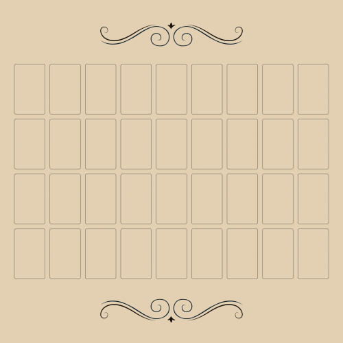 Lo Scarabeo Grand Tableau Lenormand Cloth (60x60 cm)