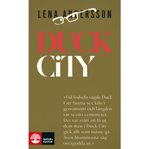 Lena Andersson Duck City (pocket)